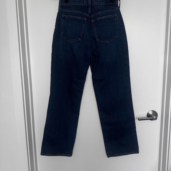 Abercrombie & Fitch Dark Blue baggy curve-love Jeans - Picture 6 of 7
